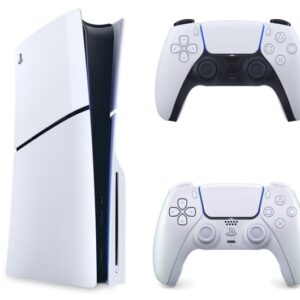 Sony PlayStation 5 Slim + DualSense Chrome Pearl
